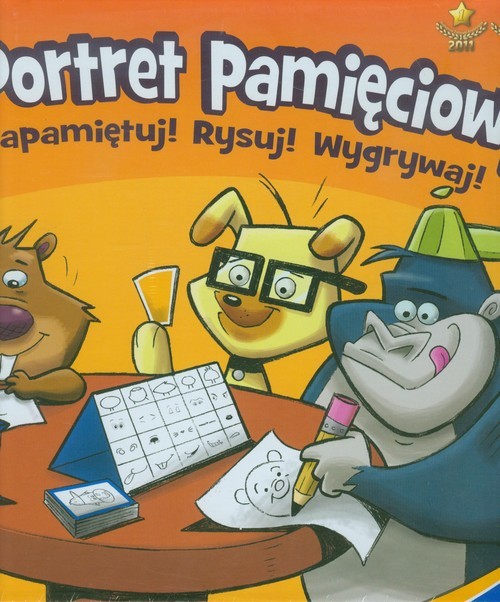 okładka Portret pamięciowy - gra planszowa książka