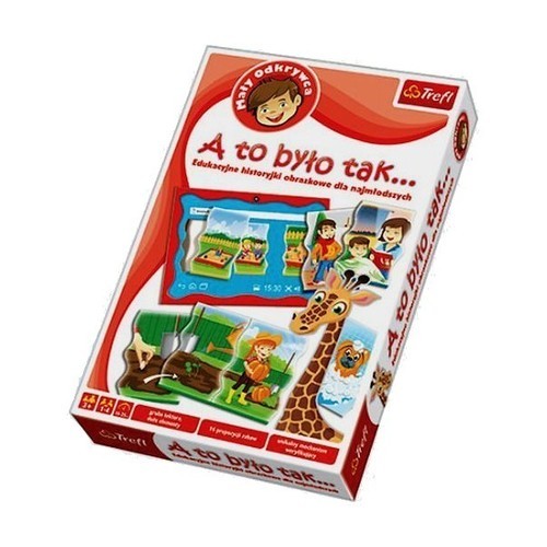 okładka A to było tak... - gra planszowa książka