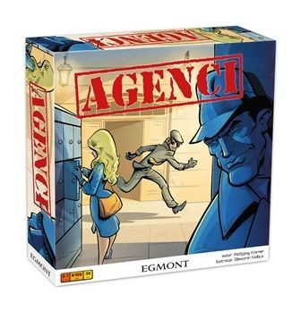 okładka AGENCI – gra planszowa książka