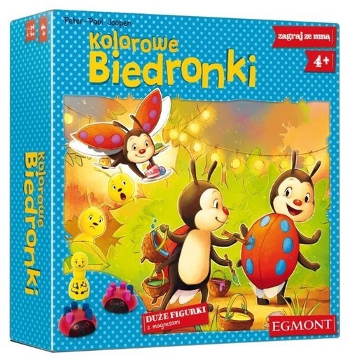 okładka Kolorowe Biedronki - gra planszowa  książka | Joopen Peter-Paul