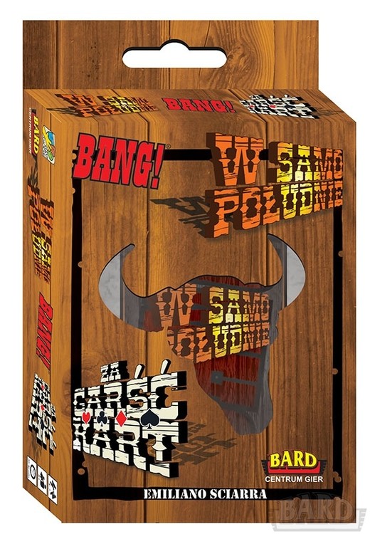 okładka Bang! W samo południe/Za garść kart - dodatki do gry Bang! książka | Emiliano Sciarra