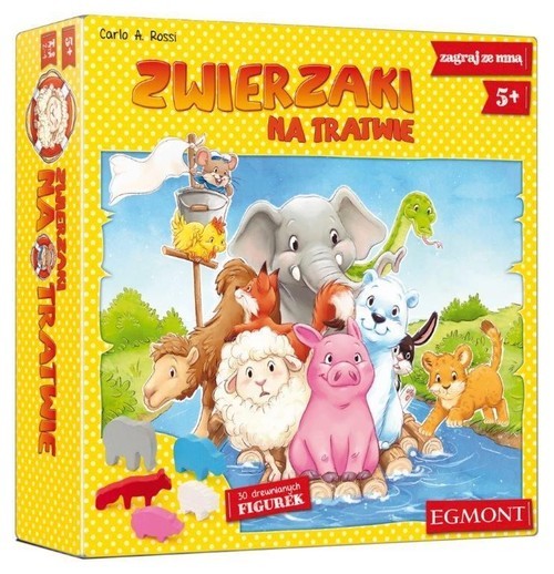 okładka Zwierzaki na tratwie - gra planszowa
 książka | Carlo  A. Rossi