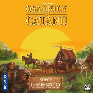 okładka Kupcy i Barbarzyńcy z Catanu - dodatek do gry planszowej książka | Teuber Klaus
