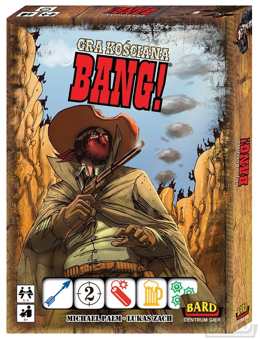 okładka Bang! Gra kościana  książka | Emiliano Sciarra