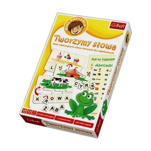 okładka Tworzymy słowa - gra planszowa książka