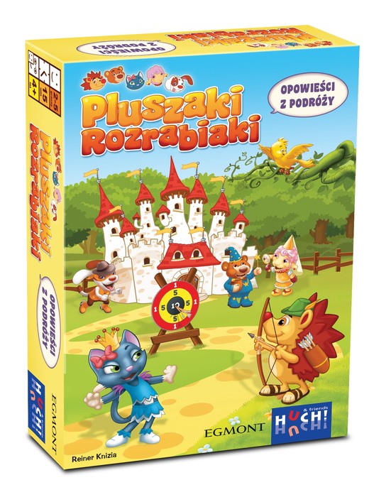 okładka Pluszaki rozrabiaki. Opowieści z podróży – gra planszowa  książka