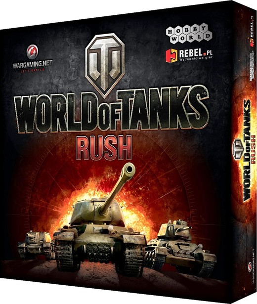 okładka World of Tanks: Rush - gra karciana książka
