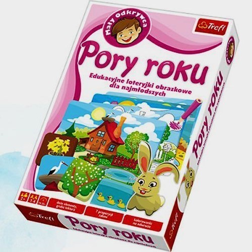 okładka Pory Roku - gra planszowa książka