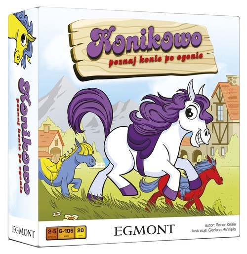 okładka Konikowo - gra zręcznościowa książka | Reiner Knizia