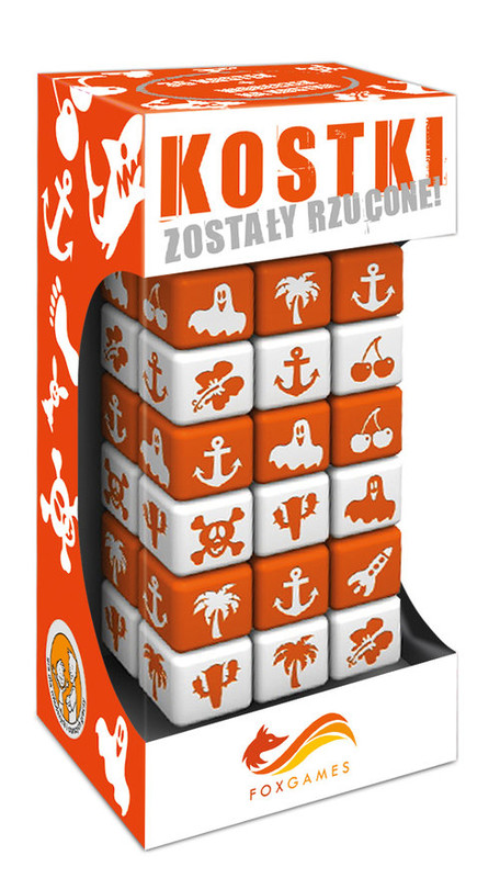 okładka Kostki zostały rzucone książka | Denoual Thierry