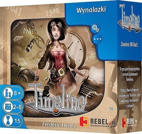 okładka Timeline. Wynalazki książka | Henry Frédéric