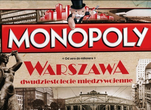 okładka Monopoly. Warszawa. Dwudziestolecie międzywojenne Od zera do milionera książka