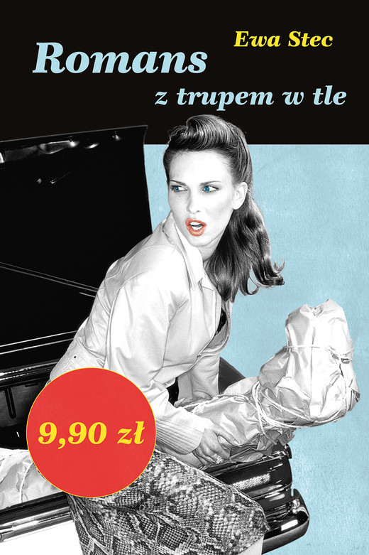 okładka Romans z trupem w tle książka | Ewa Stec