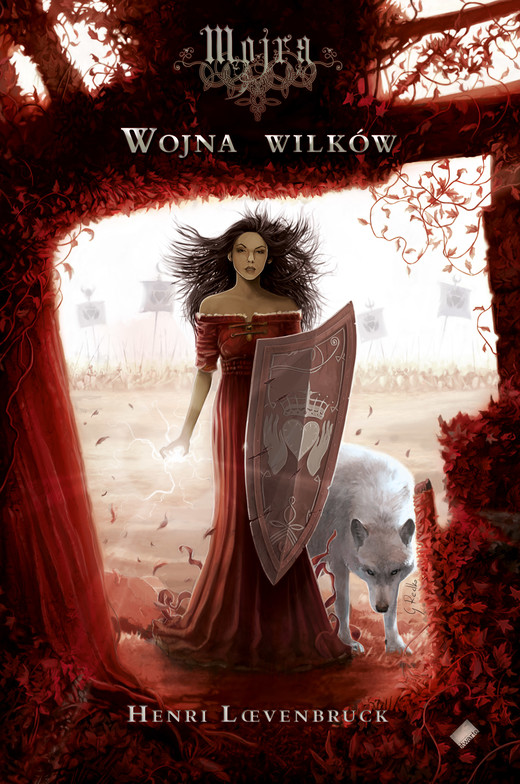 okładka Mojra. Wojna wilków książka | Lœvenbruck Henri