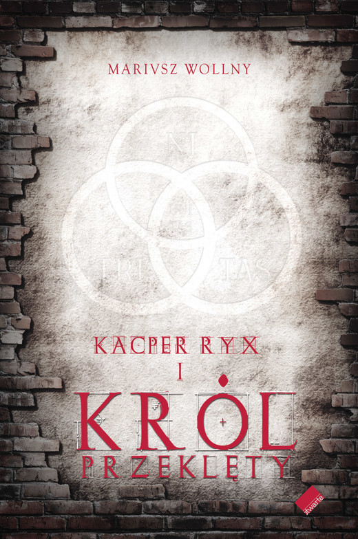 okładka Kacper Ryx i król przeklęty książka | Mariusz Wollny