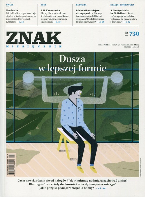 okładka Miesięcznik "Znak", marzec 2016, nr 730 książka