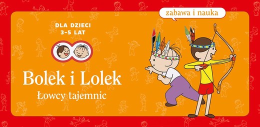 okładka Bolek i Lolek. Łowcy tajemnic - (Zabawa i nauka) książka | Elżbieta Lekan