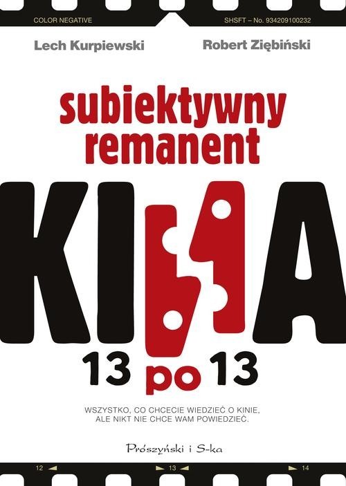 okładka 13 po 13. Subiektywny remanent kina książka | Lech Kurpiewski, Robert Ziębiński