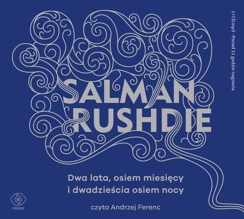 okładka Dwa lata, osiem miesięcy i dwadzieścia osiem nocy książka | Salman Rushdie