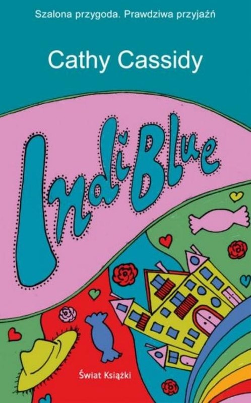 okładka Indi blue książka | Cathy Cassidy