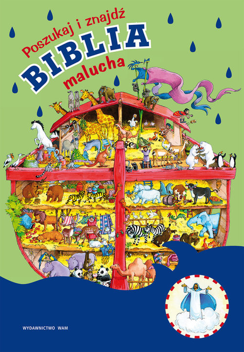 okładka Biblia malucha. Poszukaj i znajdź książka | Żak Małgorzata