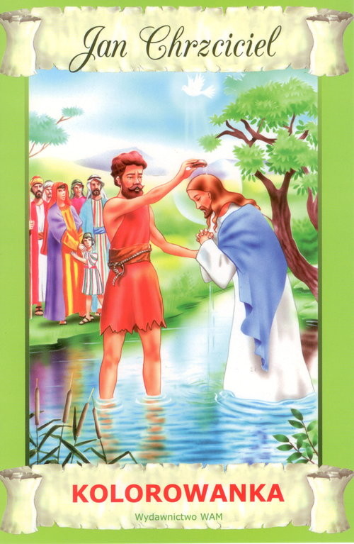 okładka Jan Chrzciciel. Kolorowanka książka | Przemysław Sałamacha
