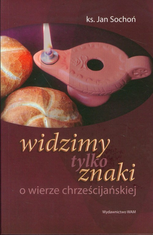 okładka Widzimy tylko znaki. O wierze chrześcijańskiej książka | ks. Jan Sochoń