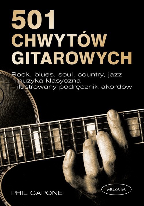 okładka 501 chwytów gitarowych książka | Phil Capone