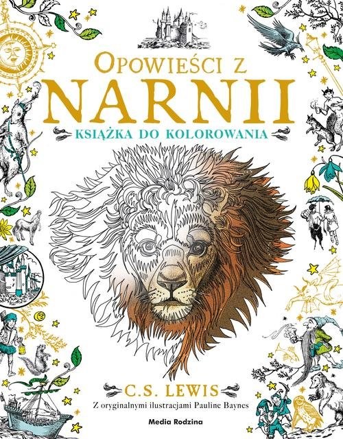 okładka Opowieści z Narnii. Książka do kolorowania książka | C. S. Lewis