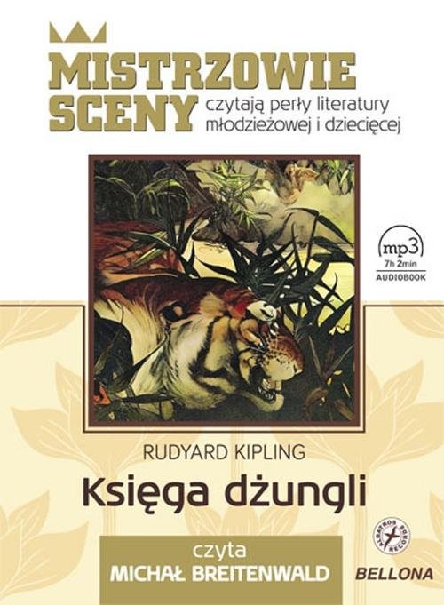okładka Księga dżungli. Audiobook książka | Rudyard Kipling