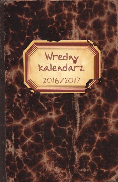 okładka Wredny kalendarz 2016/2017 książka | Krzysztof Wiśniewski