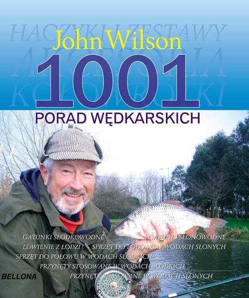 okładka 1001 porad wędkarskich książka | Wilson John
