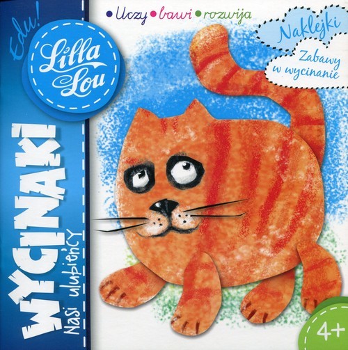 okładka Lilla Lou Edu! Wycinaki. Nasi ulubieńcy książka