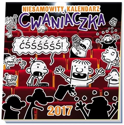 okładka Niesamowity kalendarz cwaniaczka 2017 książka | Jeff Kinney
