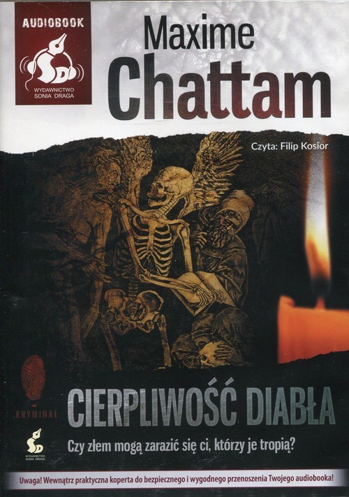 okładka Cierpliwość diabła. Audiobook książka | Maxime Chattam