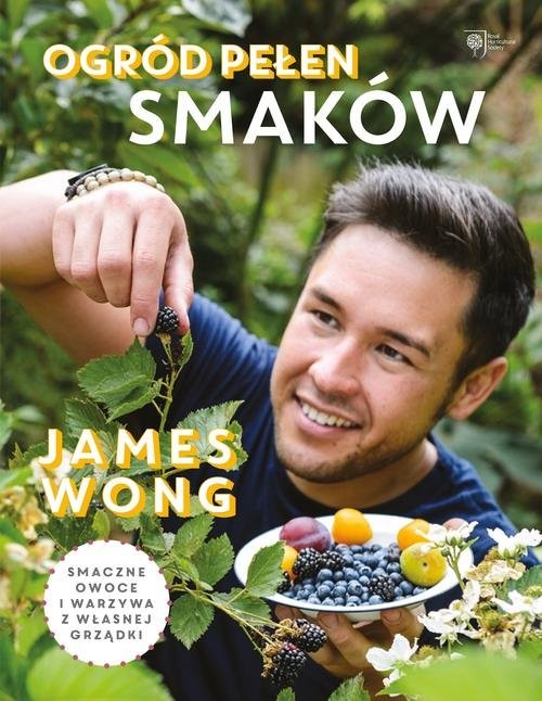 okładka Ogród pełen smaków książka | Wong James