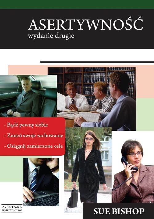 okładka Asertywność książka | Bishop Sue