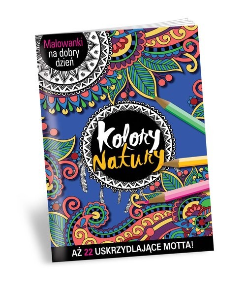 okładka Malowanki na dobry dzień - Kolory natury książka