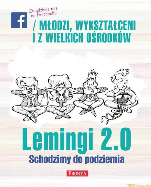okładka Lemingi 2.0. Schodzimy do podziemia książka | Jerzy A. Krakowski
