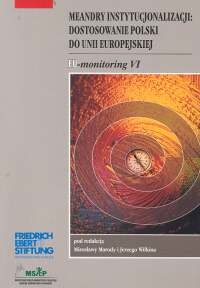 okładka Meandry instytucjonalizacji : Dostosowanie Polski do Unii Europejskiej EU - monitoring VI książka