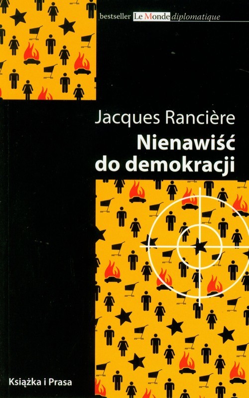 okładka Nienawiść do demokracji książka | Ranciere Jacques