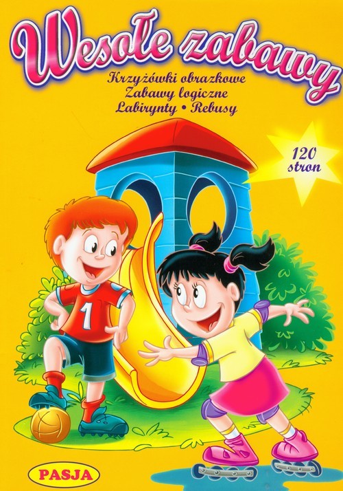 okładka Wesołe zabawy książka