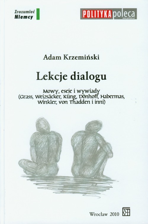 okładka Lekcje dialogu Mowy, eseje i wywiady. książka | Adam Krzemiński