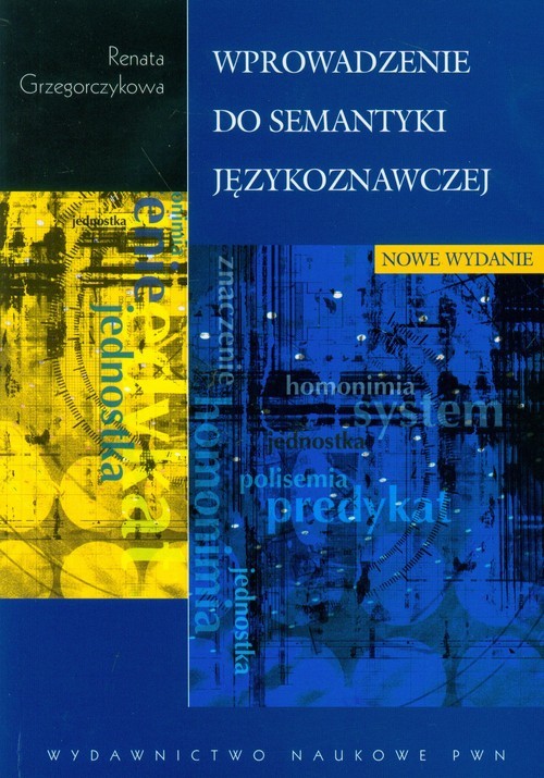 okładka Wprowadzenie do semantyki językoznawczej książka | Renata Grzegorczykowa