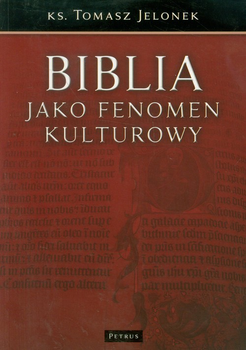okładka Biblia jako fenomen kulturowy książka | Tomasz Jelonek