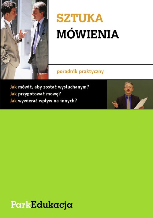 okładka Sztuka mówienia Poradnik praktyczny książka | Michał Kuziak