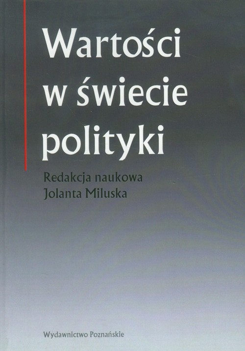 okładka Wartości w świecie polityki książka