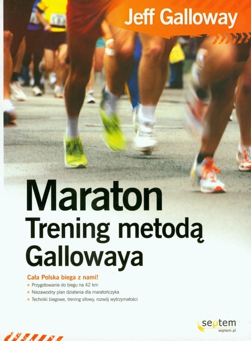 okładka Maraton Trening metodą Gallowaya książka | Galloway Jeff