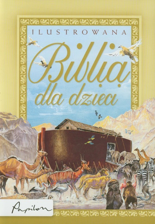 okładka Ilustrowana Biblia dla dzieci książka