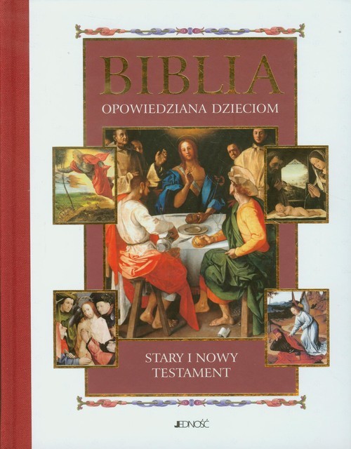 okładka Biblia opowiedziana dzieciom  Stary i Nowy Testament książka